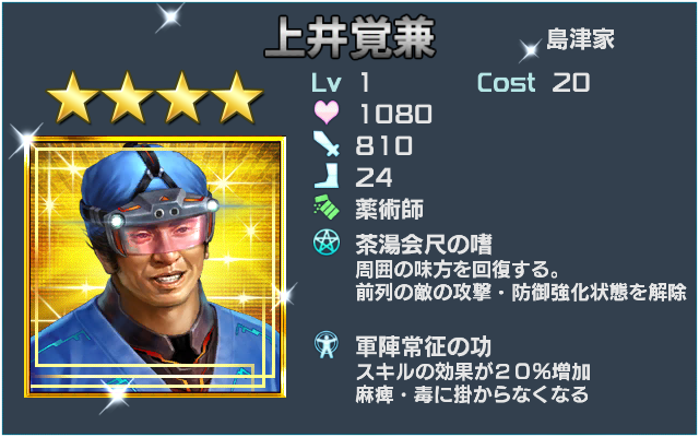 上井覚兼(ランクアップ）