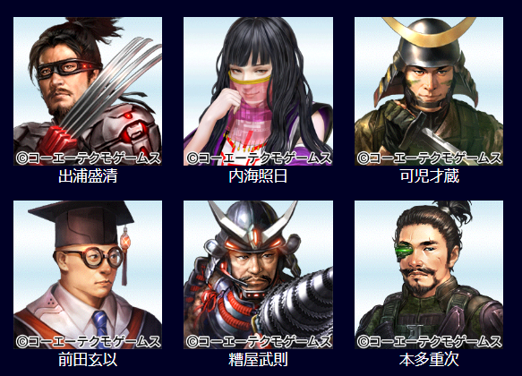武将アンケート