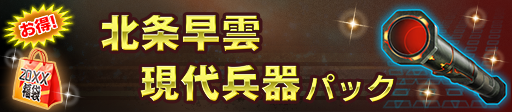 北条早雲現代兵器パック